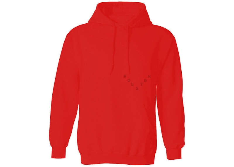 Kanye West Houston Pablo Pop-Up True And Legendary Hoodie Red