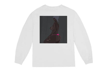 Kanye West I Love It L/S Tee White