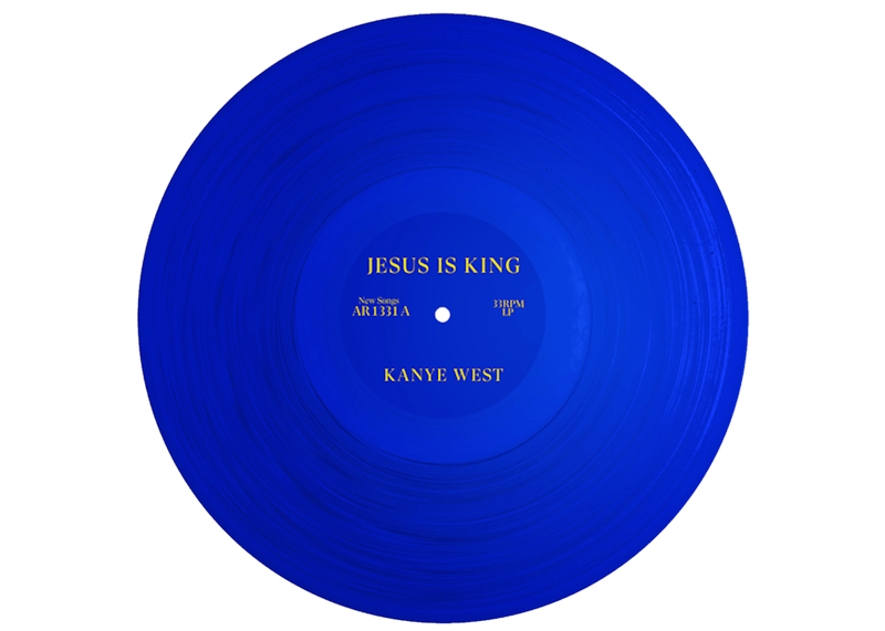 Kanye West Jesus is King CD Blue