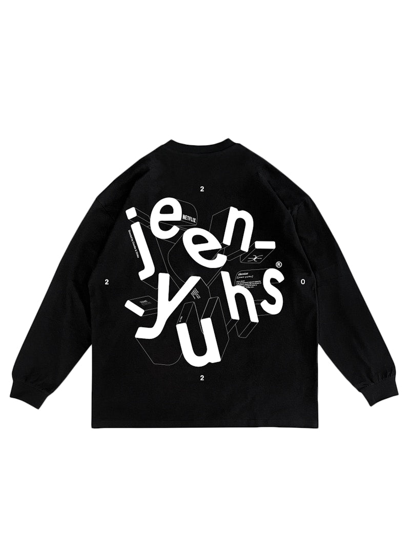 Kanye West Jeen-Yuhs 3D L/S T-shirt Black