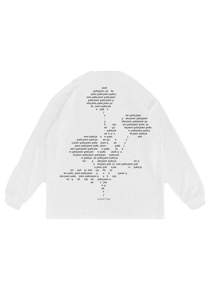 Kanye West Jeen-Yuhs FLWR L/S T-shirt White