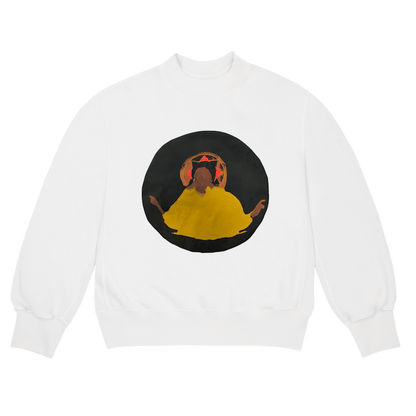 Kanye West Jesus Is King Chicago Crewneck White