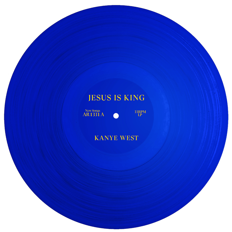 Kanye West Jesus Is King Vinyl Blue