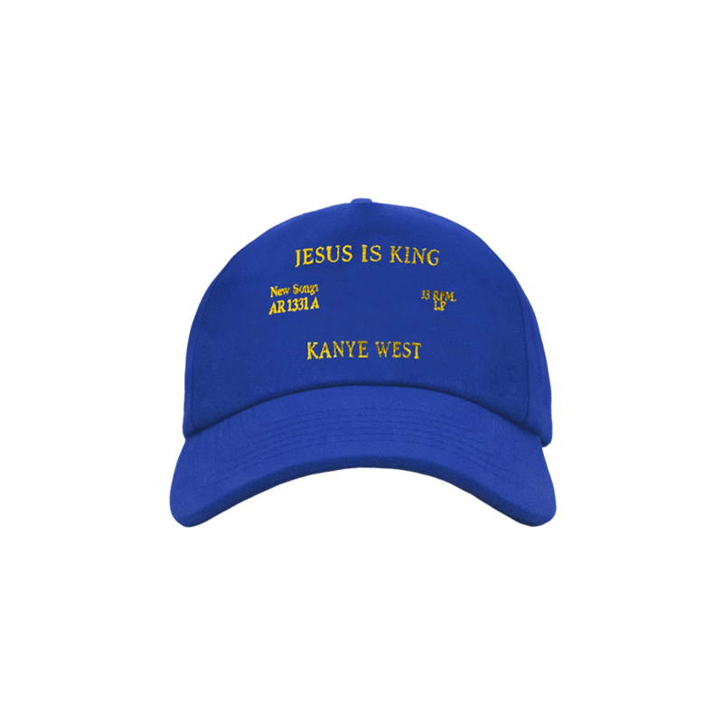 Kanye West Jesus Is King Vinyl I Hat Blue