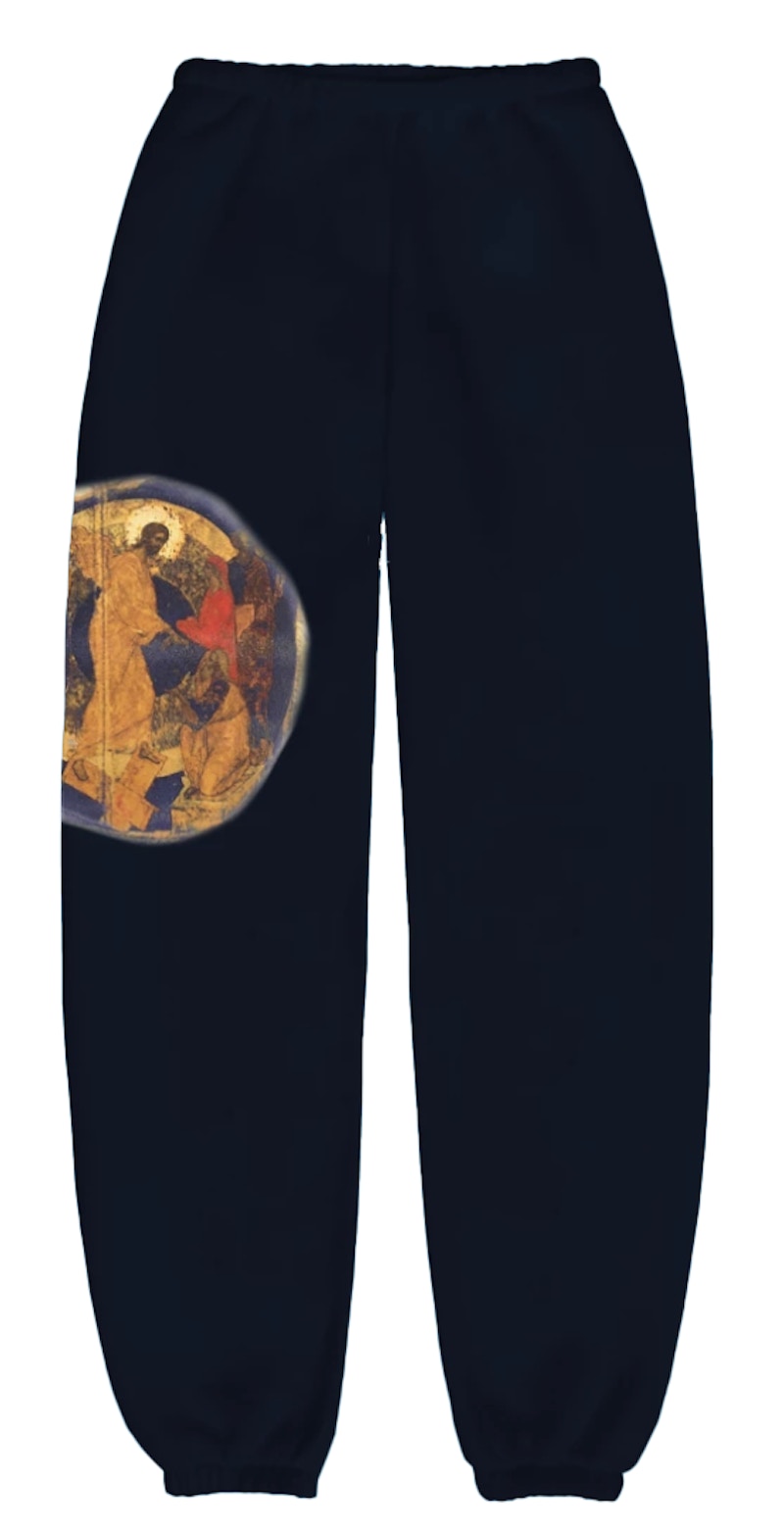 Kanye West Jesus Is King Sweatpants Navy