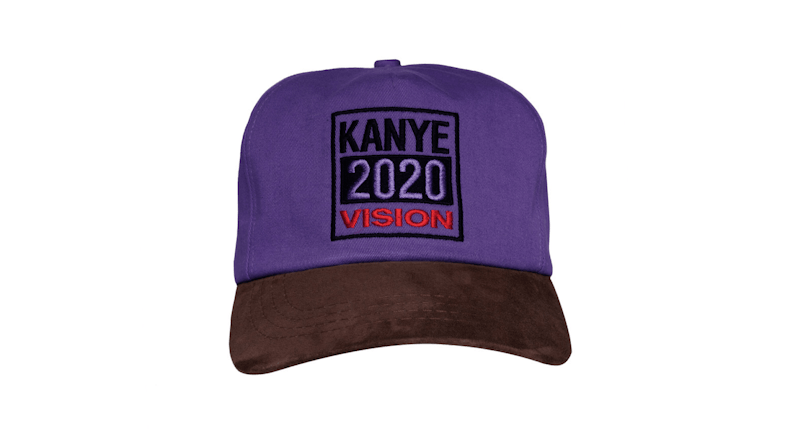 Kanye West Kanye 2020 Vision Hat Purple