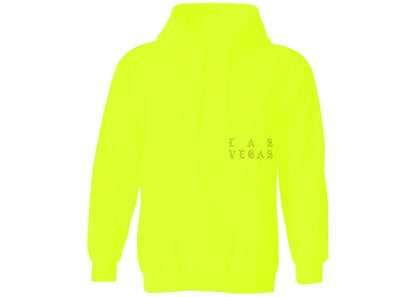 Kanye West Las Vegas Pablo Pop-Up True And Legendary Hoodie Safety Green
