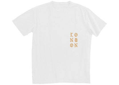 Kanye West London Pablo Pop-Up Ultralight Beam T-shirt White
