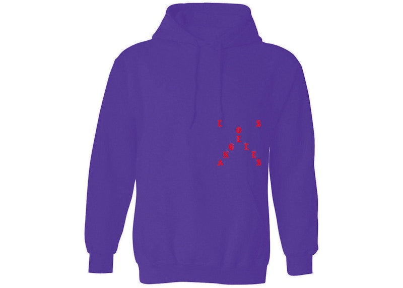 Kanye West Los Angeles Pablo Pop-Up True And Legendary Hoodie Purple