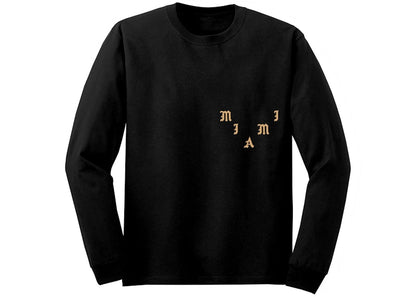Kanye West Miami Pablo Pop-Up We Young And We Alive L/S Tee Black