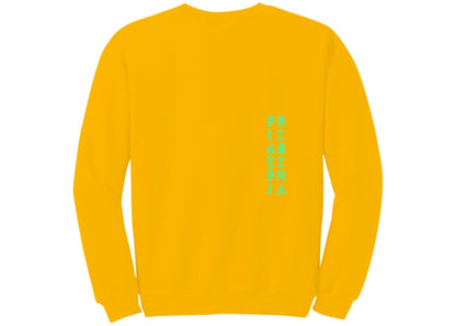 Kanye West Philadelphia Pablo Pop-Up Perfect Crewneck Gold