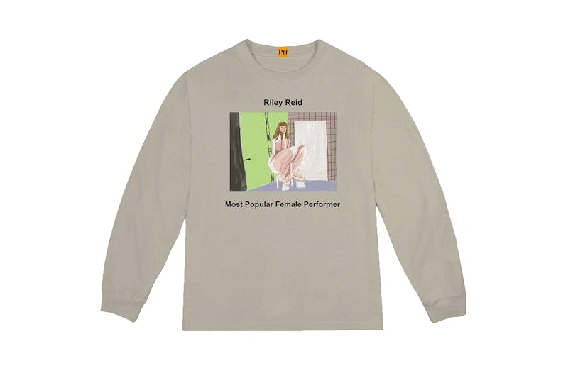 Kanye West Pornhub Riley Reid L/S Tee Vapor