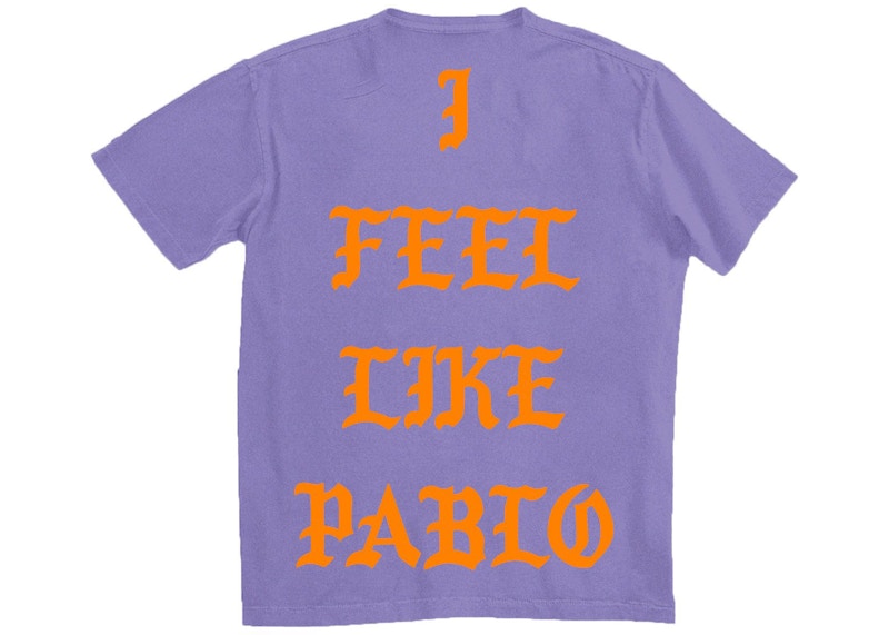 Kanye West Portland Pablo Pop-Up I Feel Like Pablo T-shirt Violet