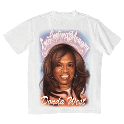 Kanye West Saint Pablo In Loving Memory T-shirt White