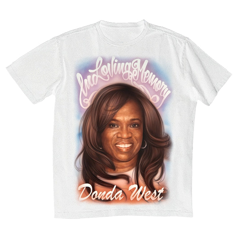 Kanye West Saint Pablo In Loving Memory T-shirt White