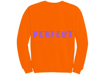 Kanye West San Francisco Pablo Pop-Up Perfect Crewneck Orange