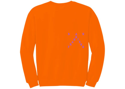 Kanye West San Francisco Pablo Pop-Up Perfect Crewneck Orange