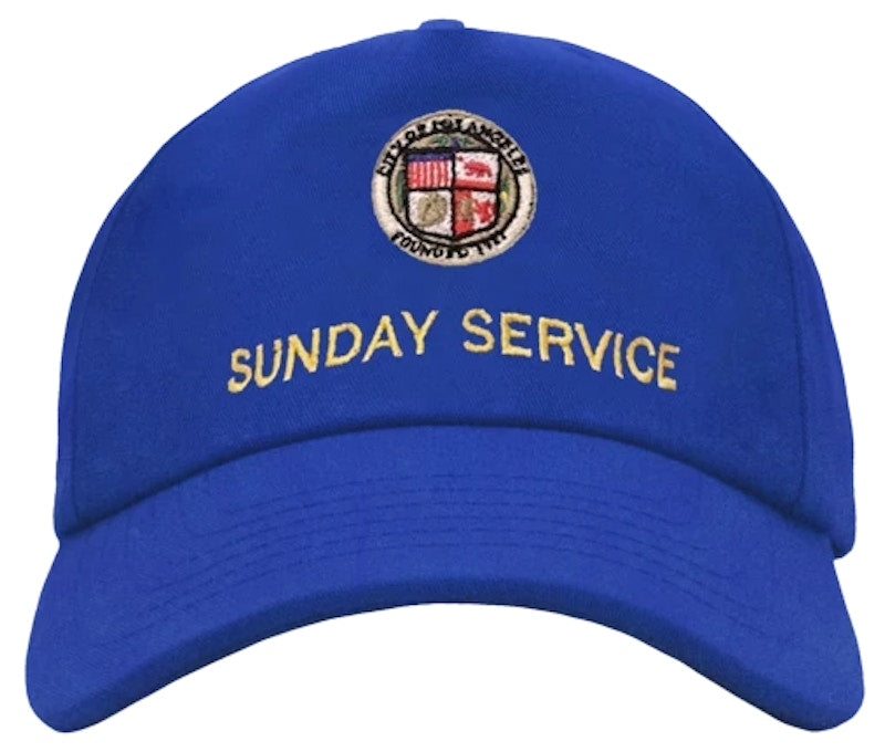 Kanye West Sunday Service Hat Blue