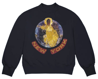 Kanye West Sunday Service New York I Crewneck Navy
