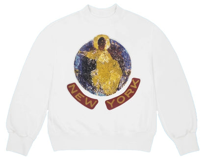 Kanye West Sunday Service New York II Crewneck White