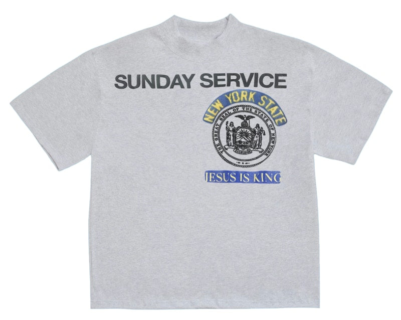 Kanye West Sunday Service New York II T Shirt Heather