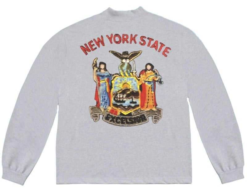 Kanye West Sunday Service New York Long Sleeve Heather