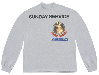 Kanye West Sunday Service New York Long Sleeve Heather
