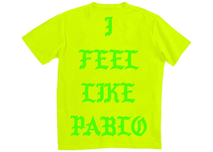 Kanye West Sydney Pablo Pop-Up I Feel Like Pablo T-shirt Green