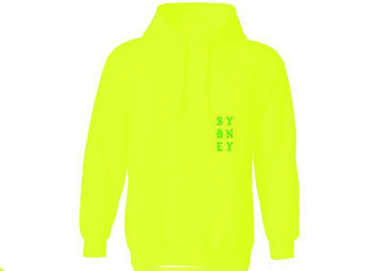 Kanye West Sydney Pablo Pop-Up True And Legendary Hoodie Safety Green