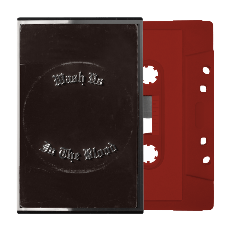 Kanye West Wash Us In The Blood Cassette Tape Red