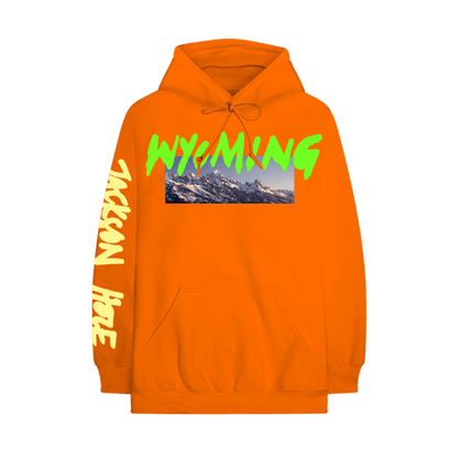 Kanye West Wyoming Hoodie Orange