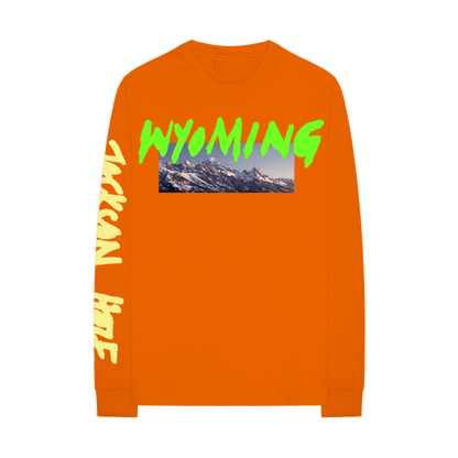 Kanye West Wyoming L/S Tee Orange