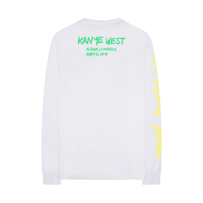 Kanye West Wyoming L/S Tee White