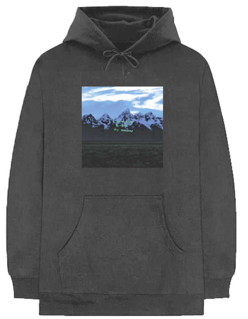 Kanye West Ye Album Listening Brooklyn Hoodie Grey