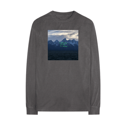 Kanye West Ye Album Listening L/S Tee Black