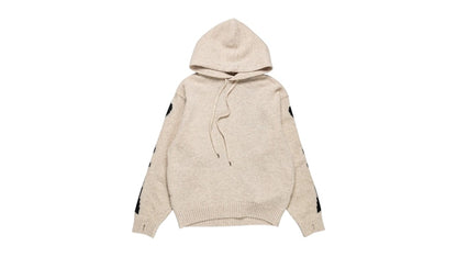 Kapital 5G Wool Bone Hood Sweater Ecru