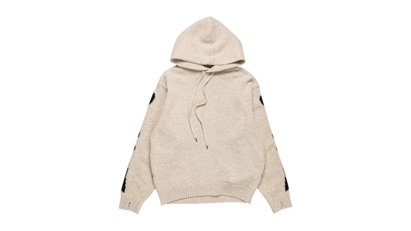 Kapital 5G Wool Bone Hood Sweater Ecru