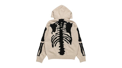 Kapital 5G Wool Bone Hood Sweater Ecru