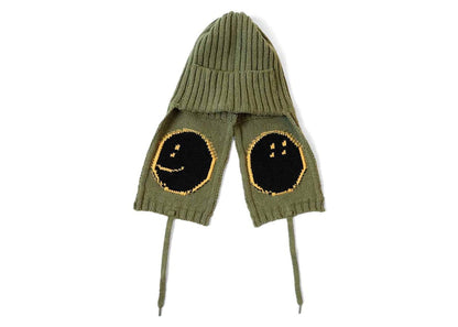 Kapital 5G Wool Profile Rainbowy Gale Short Cap Green