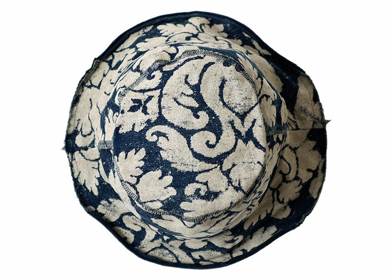 Kapital Jersey Damask Short Brim Bucket Hat Multicolor
