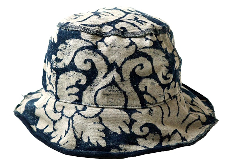Kapital Jersey Damask Short Brim Bucket Hat Multicolor