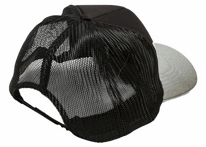 Kapital Kountry Pearl Clutcher Silver Brim Trucker Cap Black