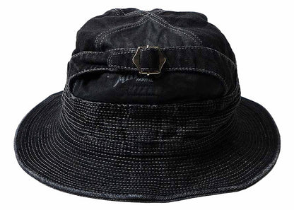 Kapital The Old Man And The Sea 11.5oz Denim Hat Black