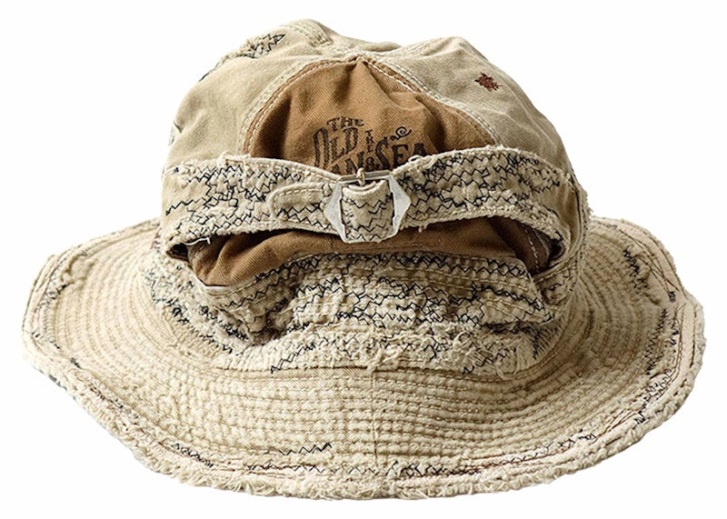 Kapital The Old Man And The Sea Chino Crash Remake Hat Beige