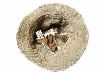 Kapital The Old Man And The Sea Chino Crash Remake Hat Beige