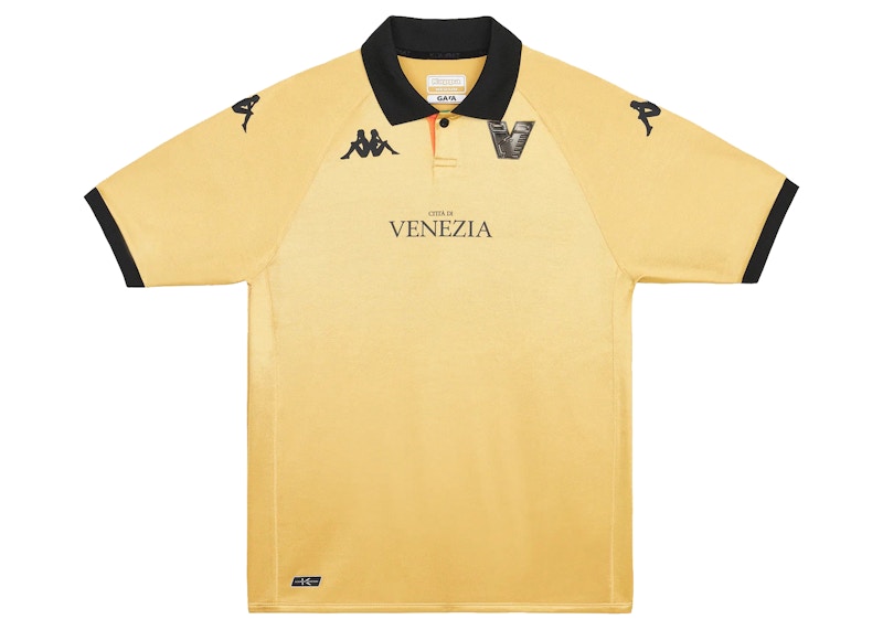 Kappa Venezia FC Third 22/23 SS Shirt Yellow