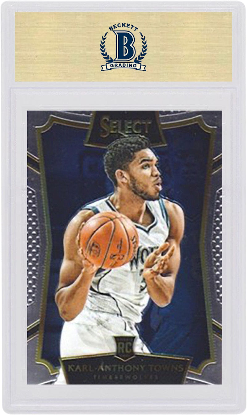 Karl-Anthony Towns 2015 Panini Select Rookie #16 (PSA or BGS Graded)