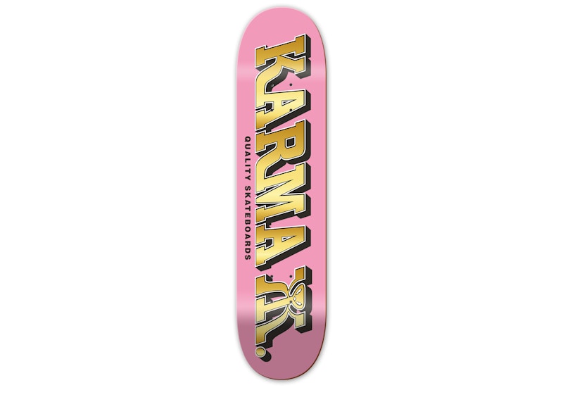 Karma Skateboards Kizla 8.0 Skateboard Deck Pink