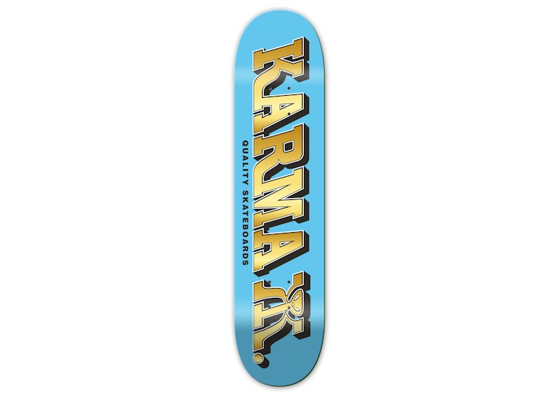 Karma Skateboards Kizla 8.5 Skateboard Deck Blue