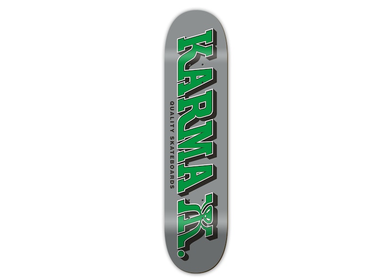 Karma Skateboards Kizla 8.5 Skateboard Deck Silver